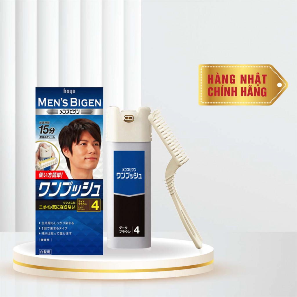 Nhuộm tóc phủ bạc cho nam HOYU MEN'S BIGEN - JTK Japan Connect